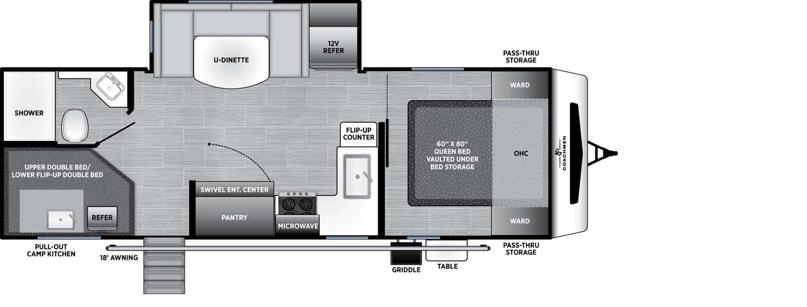 258BHS Floorplan Image